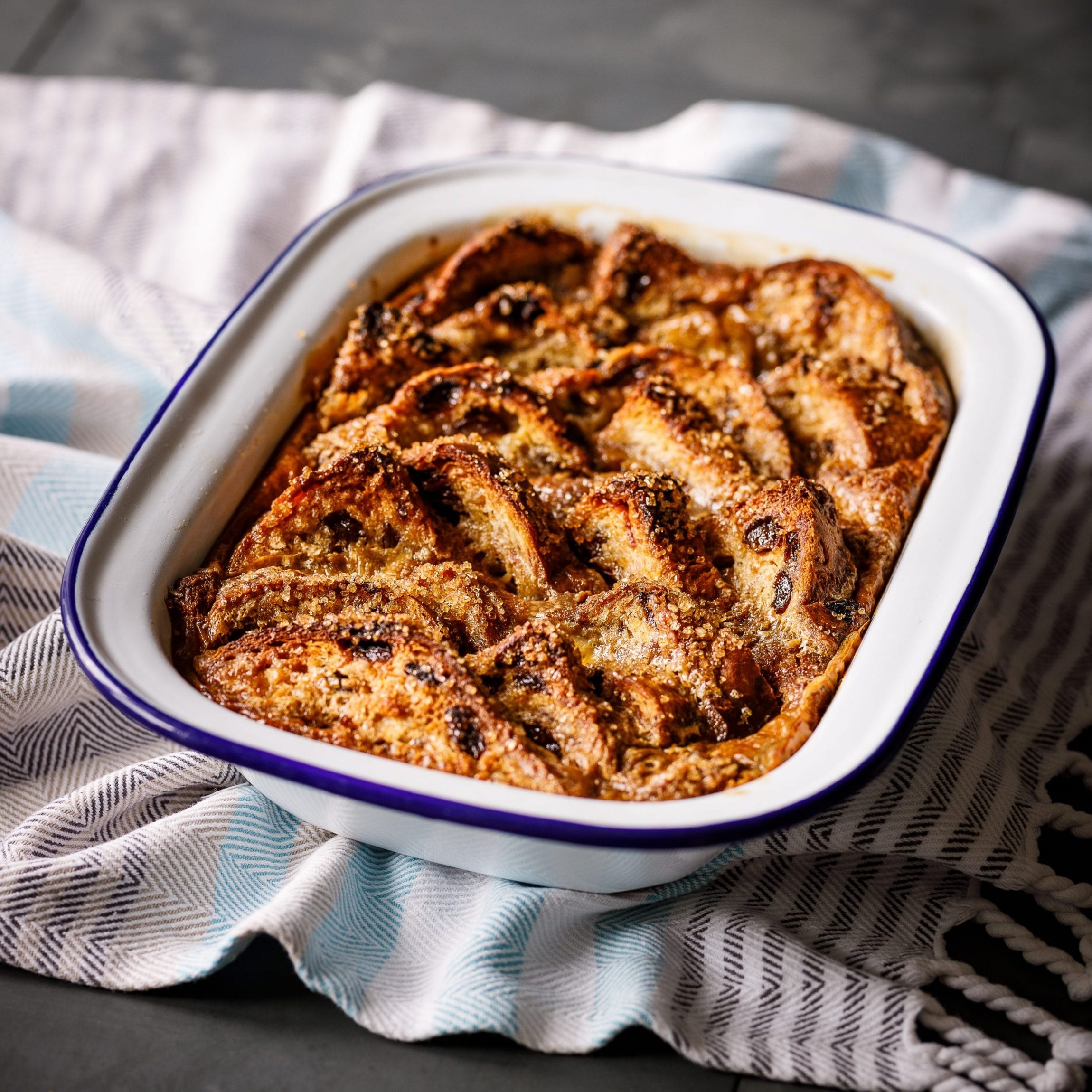 Arctic Caramel Bread and Butter Pudding