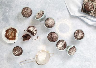 Double Chocolate Espresso Muffins