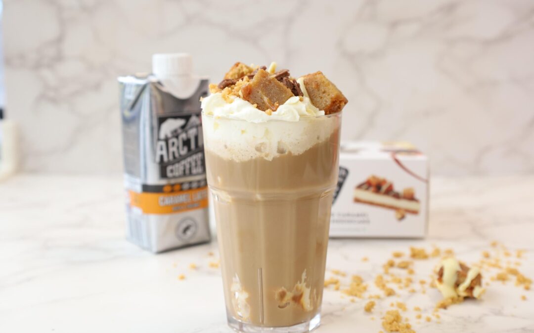 Salted Caramel Cheesecake Affogato
