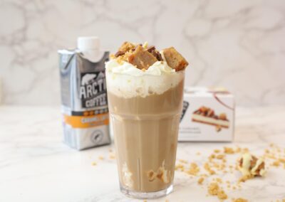 Salted Caramel Cheesecake Affogato