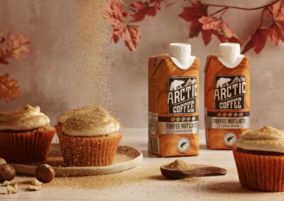 Toffee Nut Banana Bread Muffins