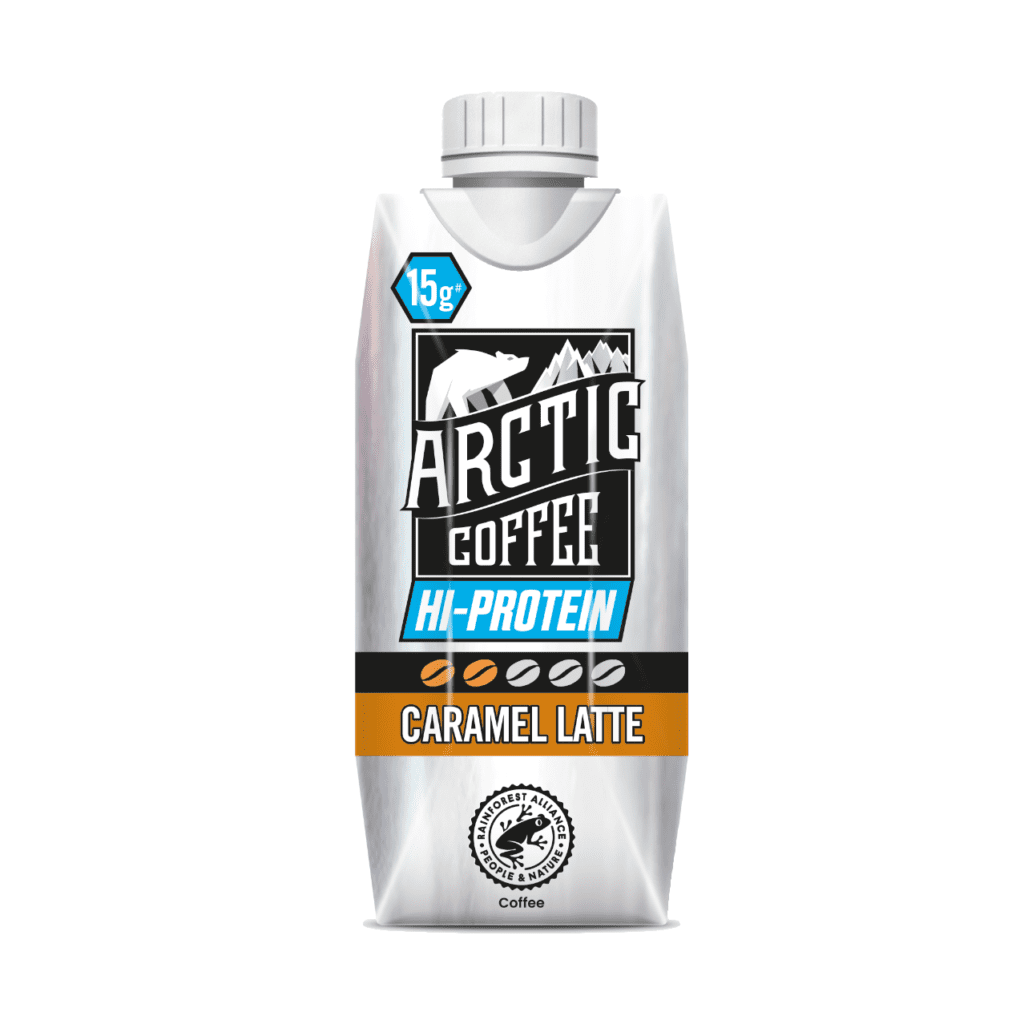 Arctic Coffee Hi-Protein Caramel Latte 330ml - Arctic Iced Coffee