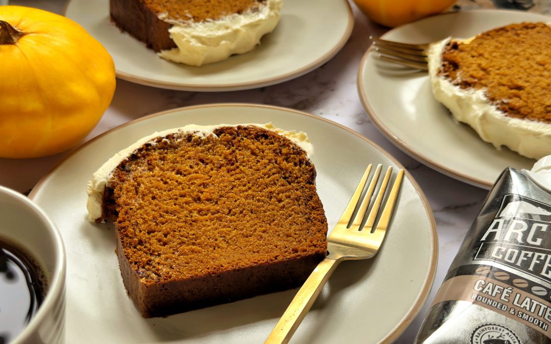 Pumpkin Spiced Latte Loaf Cake