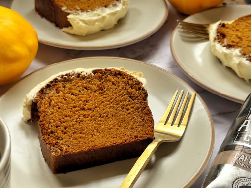 Pumpkin Spiced Latte Loaf Cake