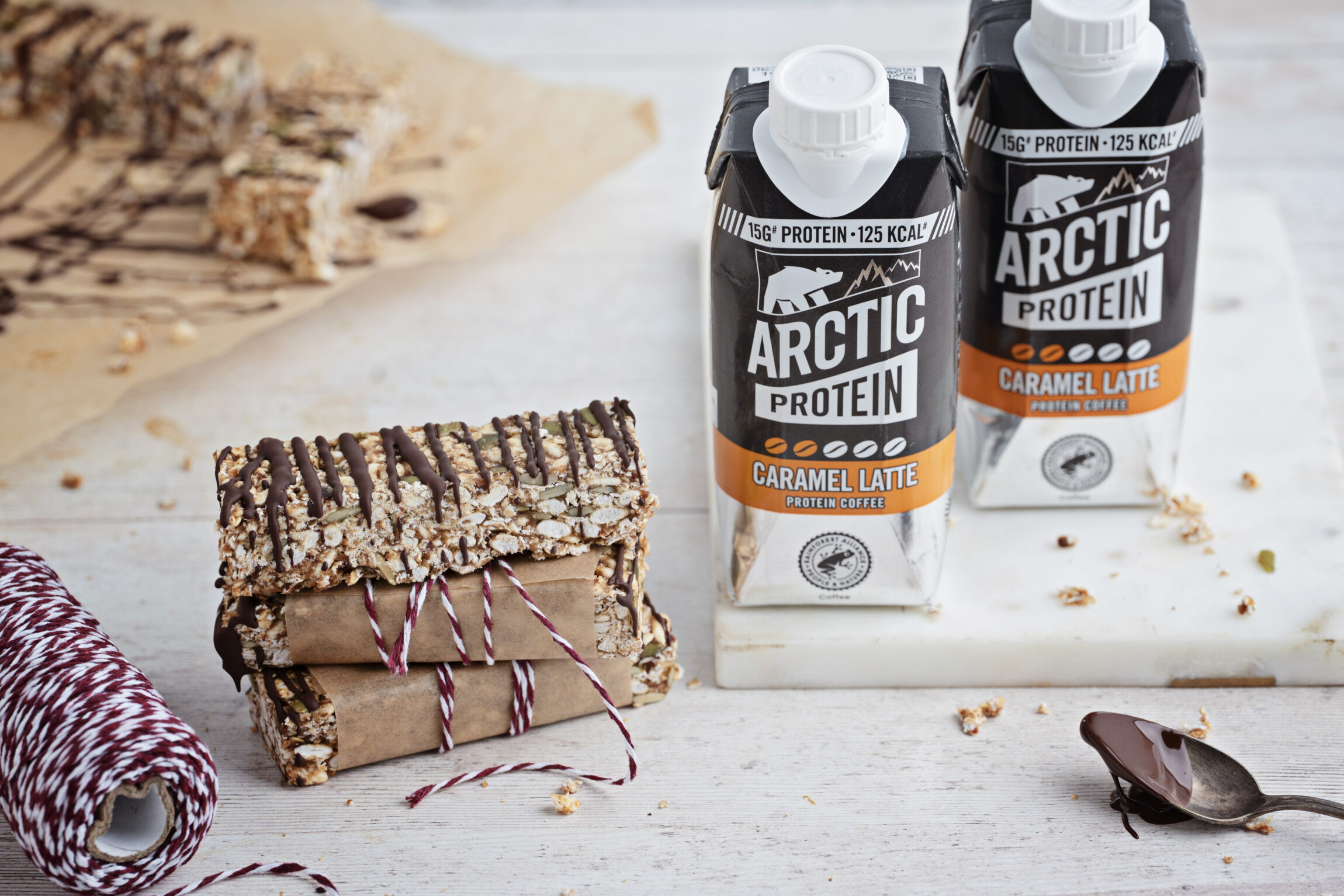ArcticCoffee-Caramel Protein NoBake Bar-04245