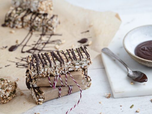 No-Bake Oat and Caramel Protein Bar