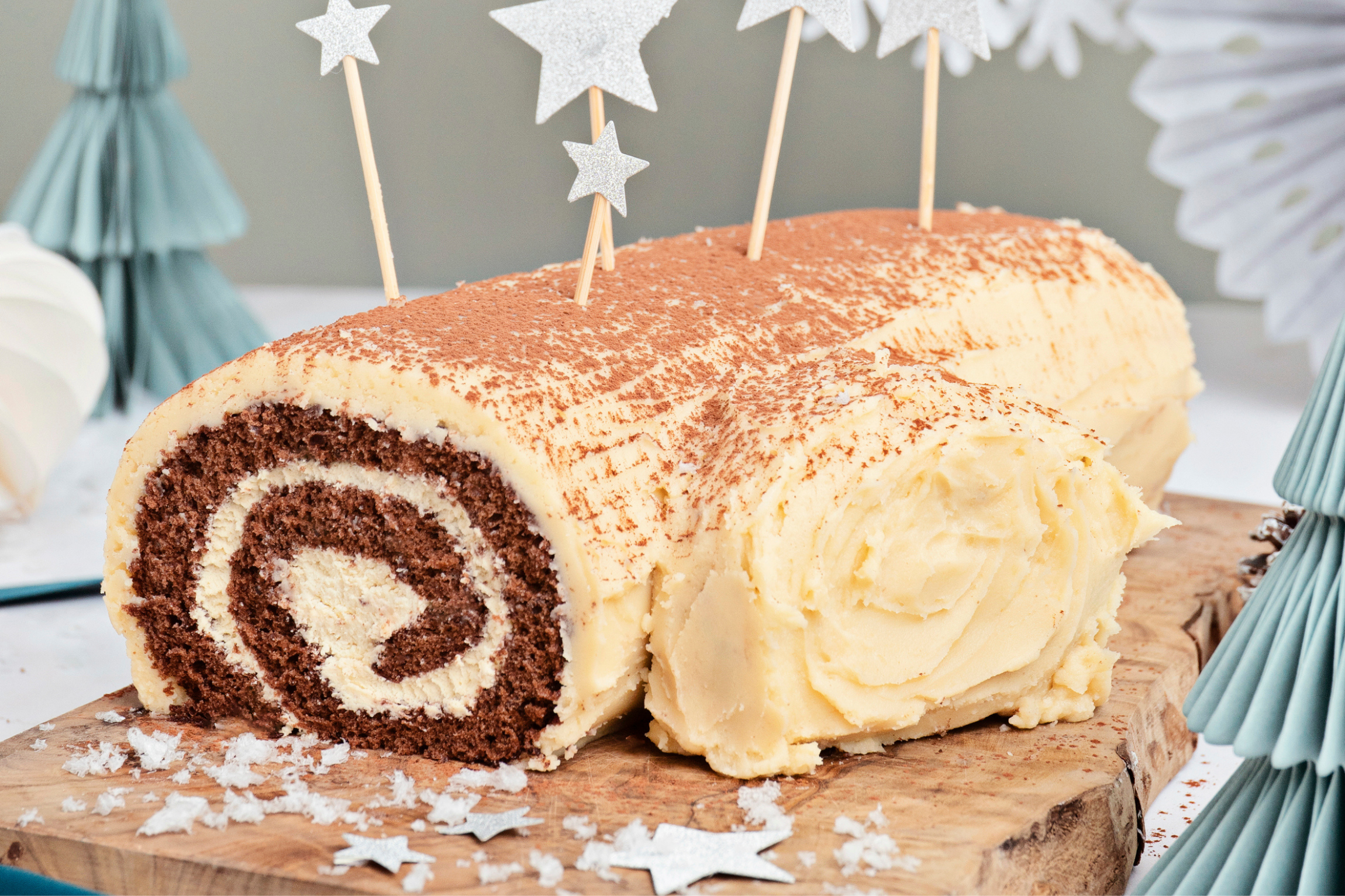 Arctic Coffee Yule Log Arctic Coffee Yule Log