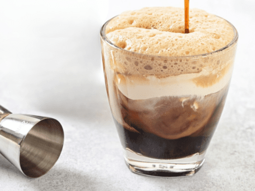 Arctic Cheat’s whipped white Russian Cocktail