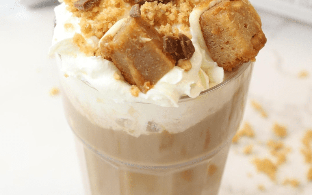 Salted Caramel Cheesecake Affogato