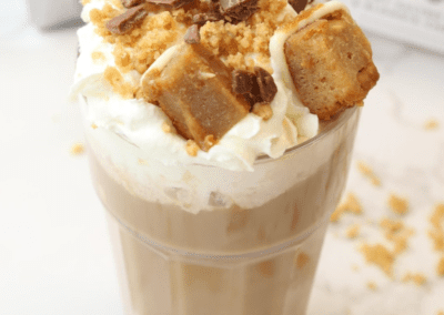 Salted Caramel Cheesecake Affogato