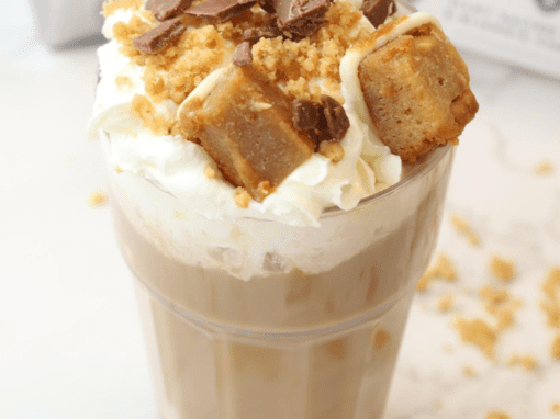 Salted Caramel Cheesecake Affogato